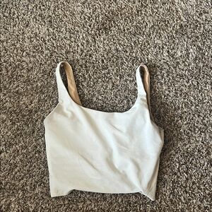 Old Navy Cream Square-Neck Crop Camisole